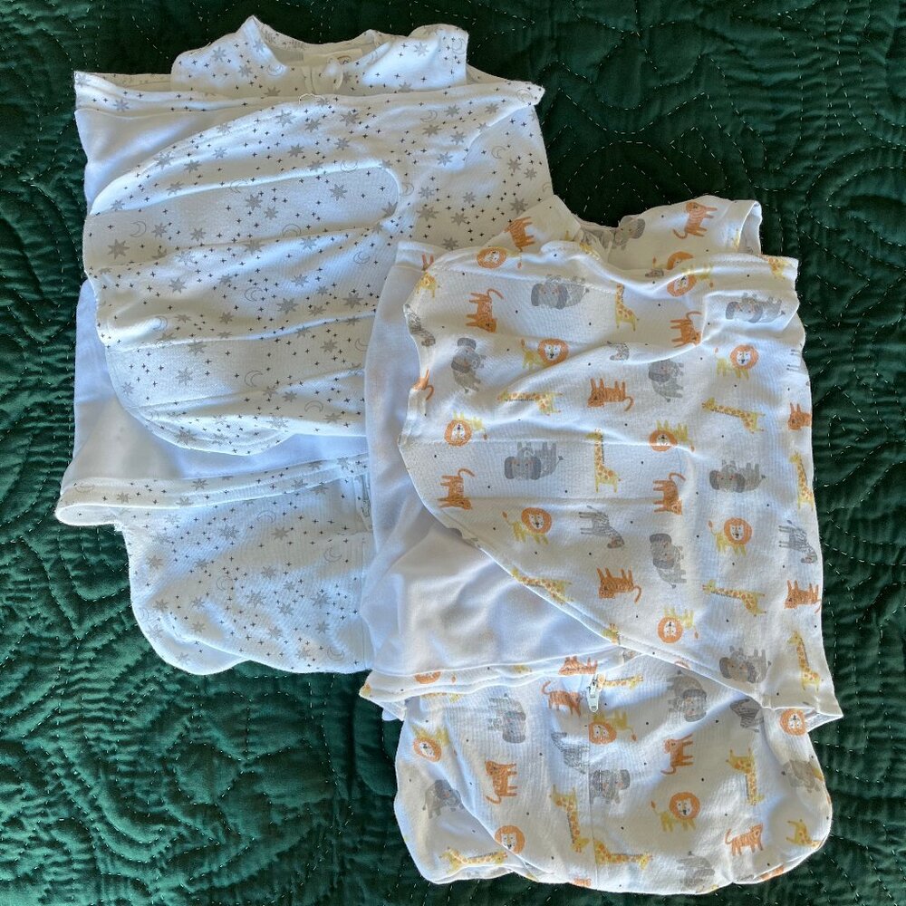 HALO Cotton Sleepsack Swaddles (2)